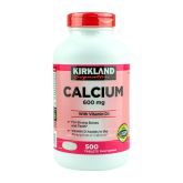  Viên uống bổ sung Canxi xương khớp Calcium 600mg EuRho Vital Kirkland 500 viên