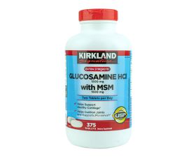 Viên uống bổ khớp của Mỹ Kirkland Signature Glucosamine 375 viên