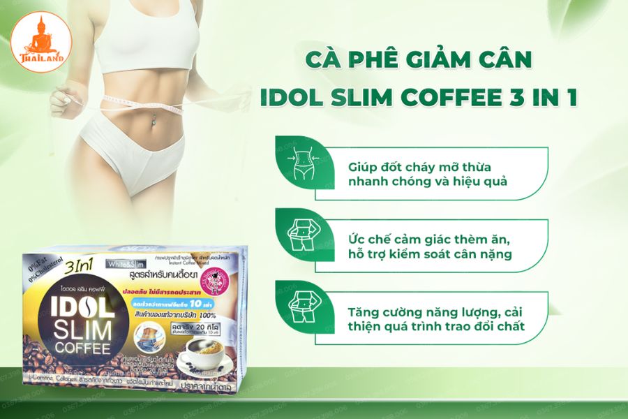 Cà phê giảm cân Idol Slim Coffee có tốt không?