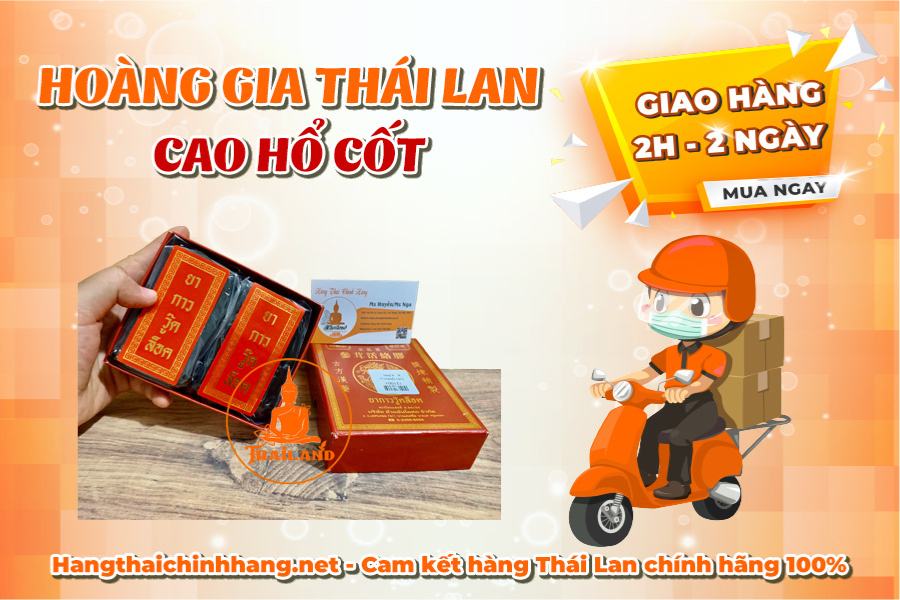 Mua cao hổ cốt tại cửa hàng Hàng Thái Chính Hãng