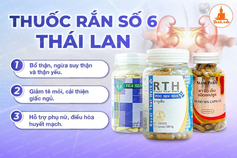 Thuốc rắn Thái Lan số 6