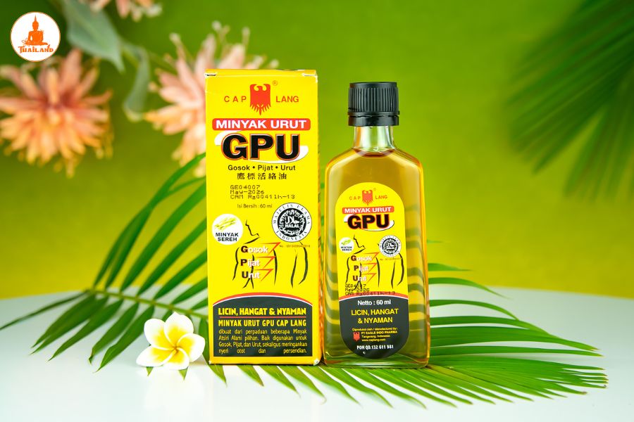 Hướng dẫn sử dụng dầu xoa bóp GPU Liniment Oil