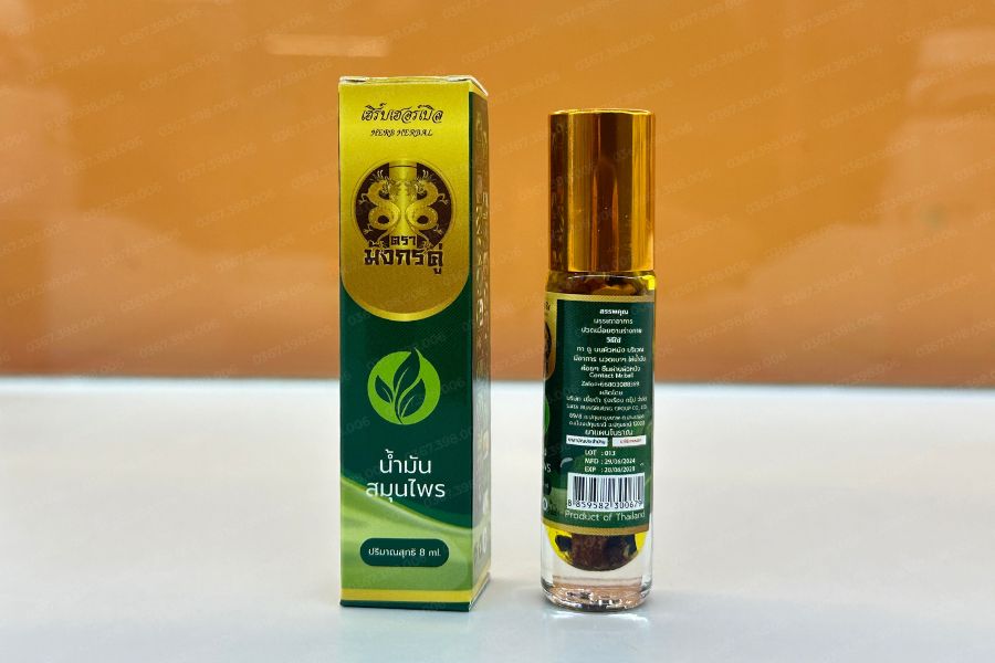 Công dụng của dầu lăn Song Long 26 vị thảo dược