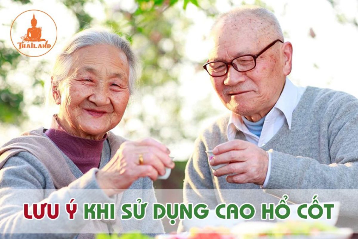 Lưu ý khi sử dụng cao hổ cốt