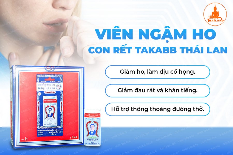 Công dụng của kẹo ngậm trị ho hiệu Con Rết