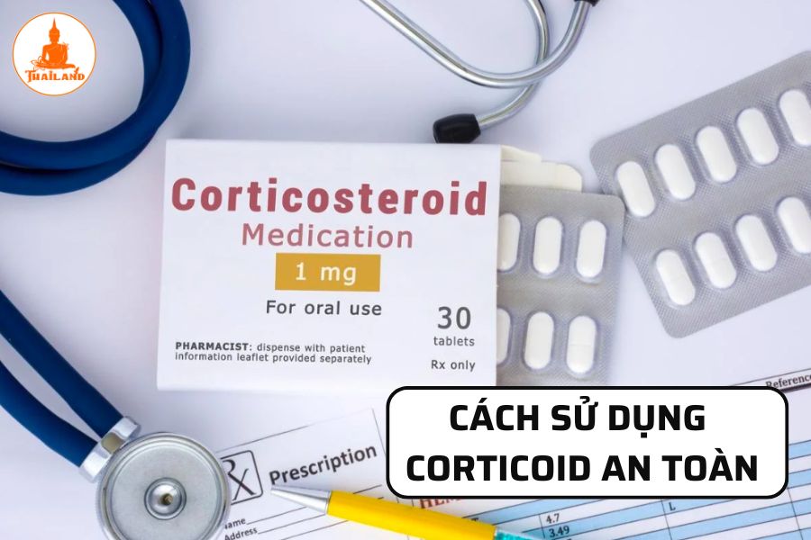 Cách sử dụng corticoid an toàn