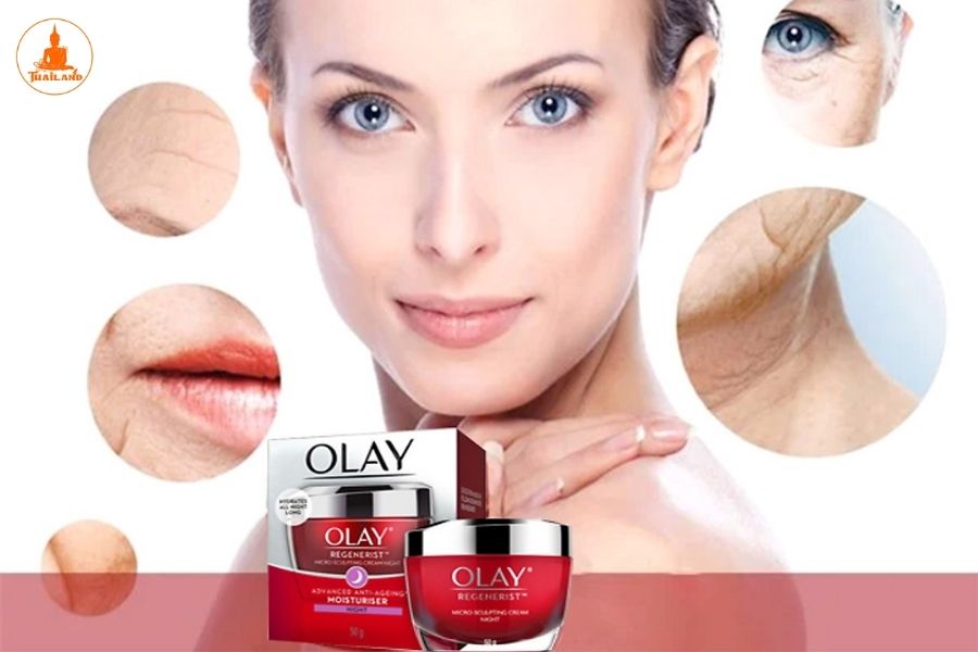 kem chống lão hóa của Olay được khuyên dùng cho độ tuổi từ 25 – 30 trở lên