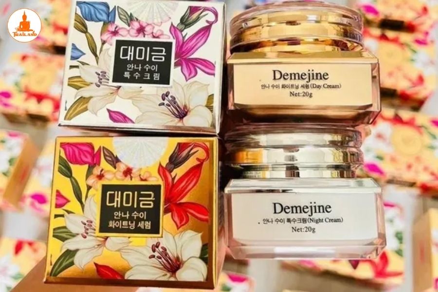 Kem Demejine được giới thiệu là sản phẩm chăm sóc da đến từ Hàn Quốc