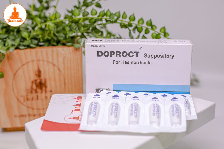 Nguồn gốc, xuất xứ thuốc đặt trĩ Doproct