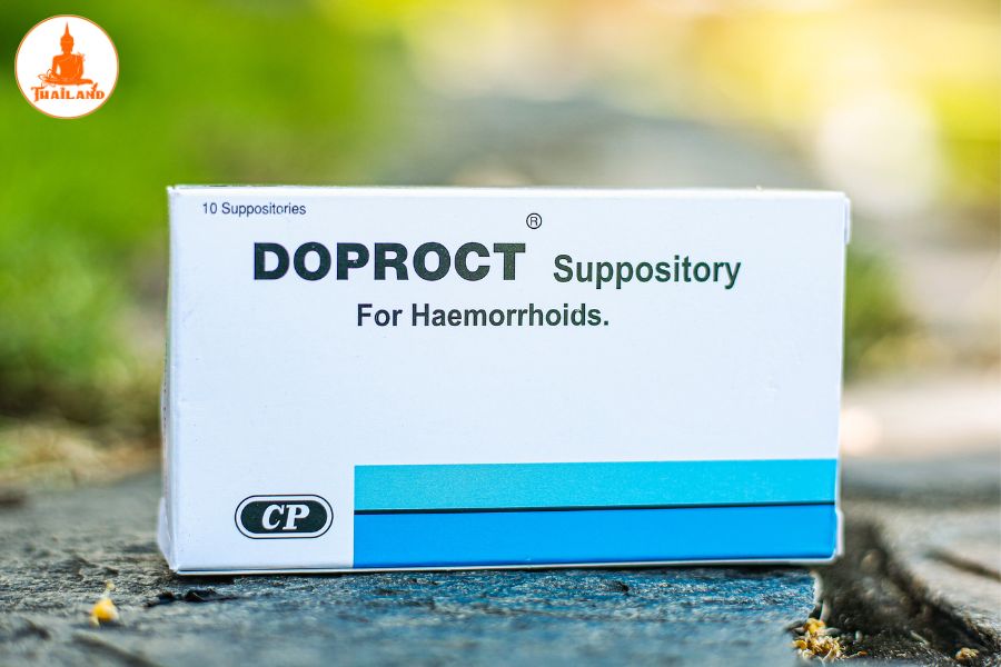 Công dụng thuốc đặt trĩ Doproct