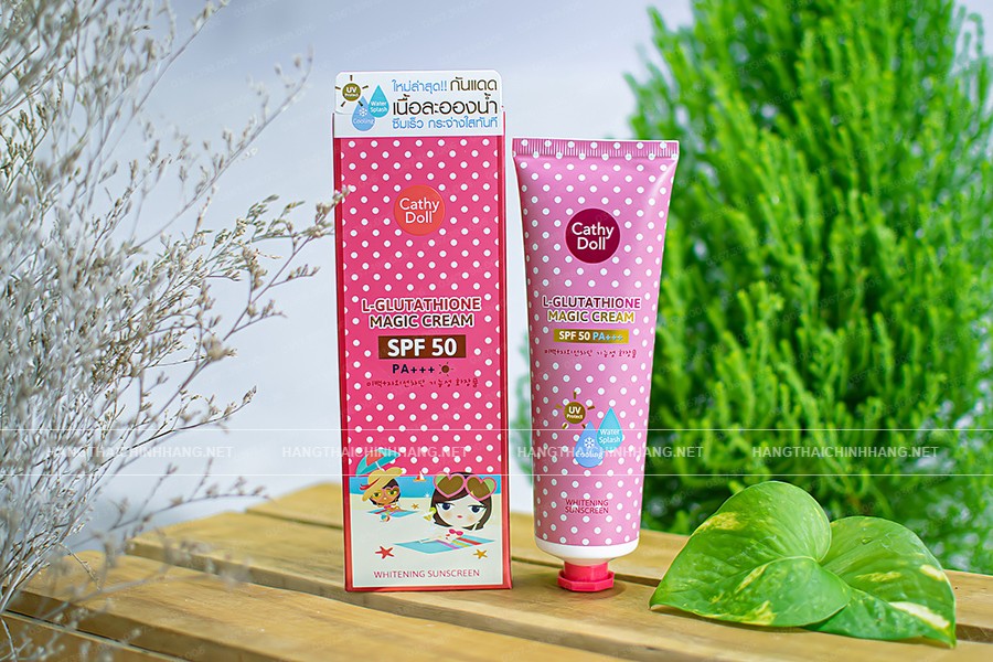 Thành phần kem chống nắng Cathy Doll Thái Lan 138ml