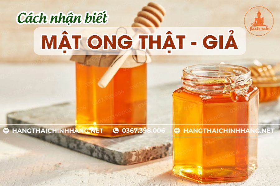 Phân biệt mật ong hoa anh túc thật và giả