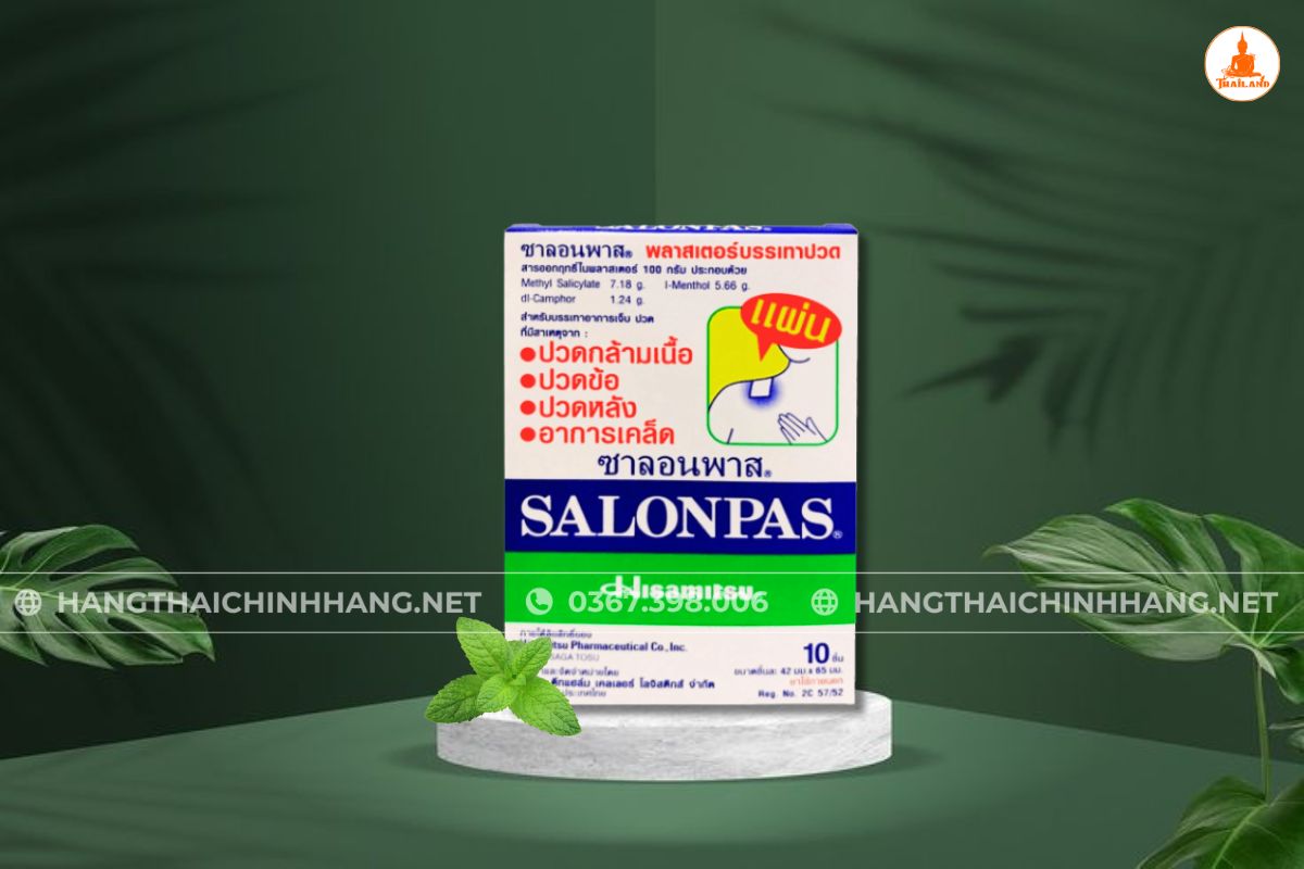 Cao dán giảm đau Salonpas Thái Lan 