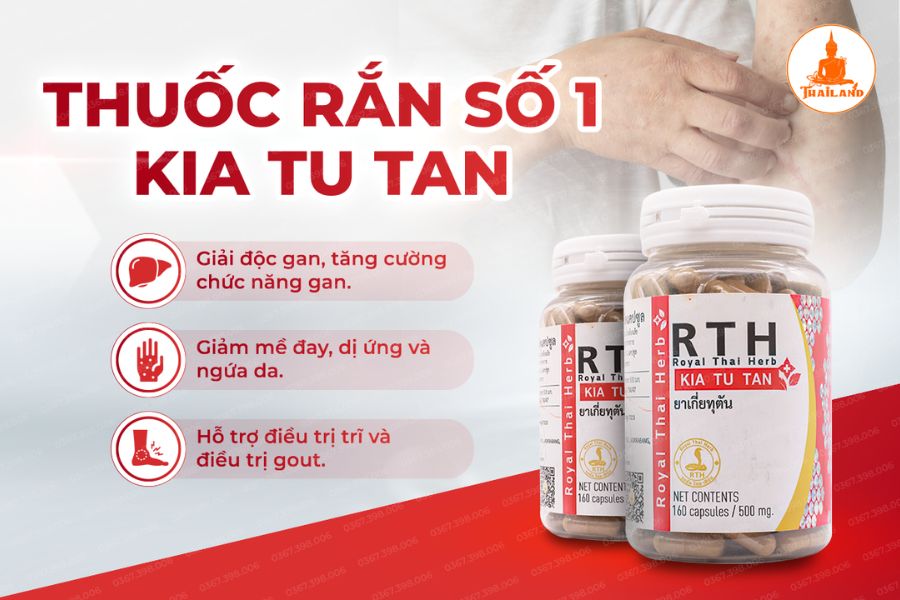 Thuốc rắn số 1 Kia Tu Tan