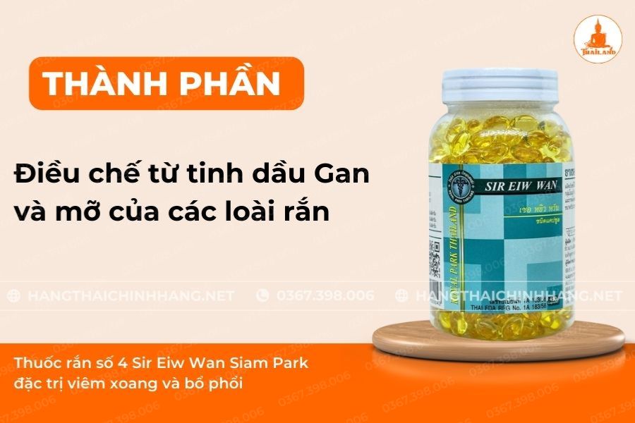 Thành phần thuốc rắn số 4