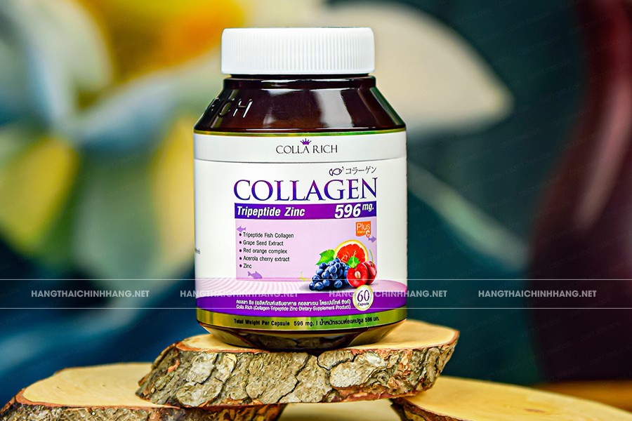 Thành phần của viên uống Collagen Tripeptide Zinc