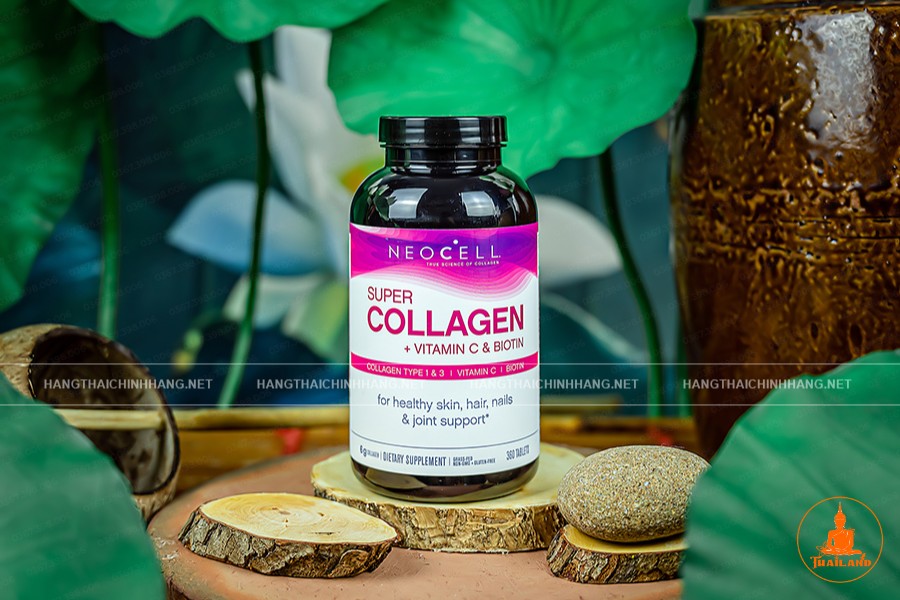 Hướng dẫn sử dụng Collagen Mỹ Neocell đẹp da khỏe khớp Super Collagen + C và Biotin