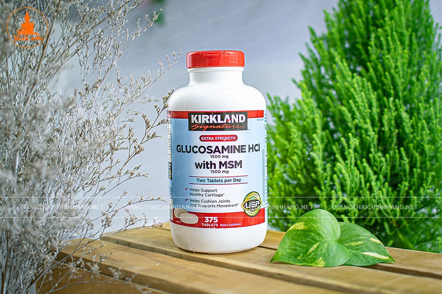 Cách sử dụng viên uống Kirkland Glucosamine Hcl 1500mg