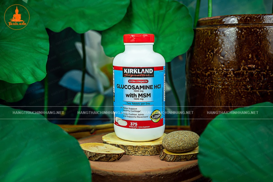 Thành phần uống bổ khớp Kirkland Glucosamine Hcl 1500mg Mỹ