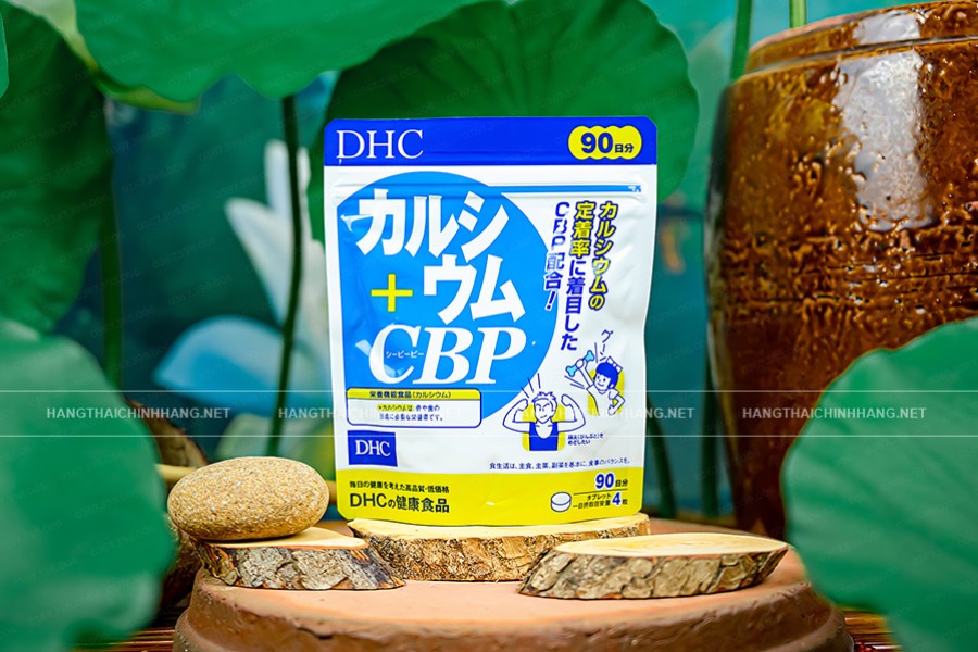 Thành phần trong viên uống bổ sung Canxi DHC Calcium + CBP