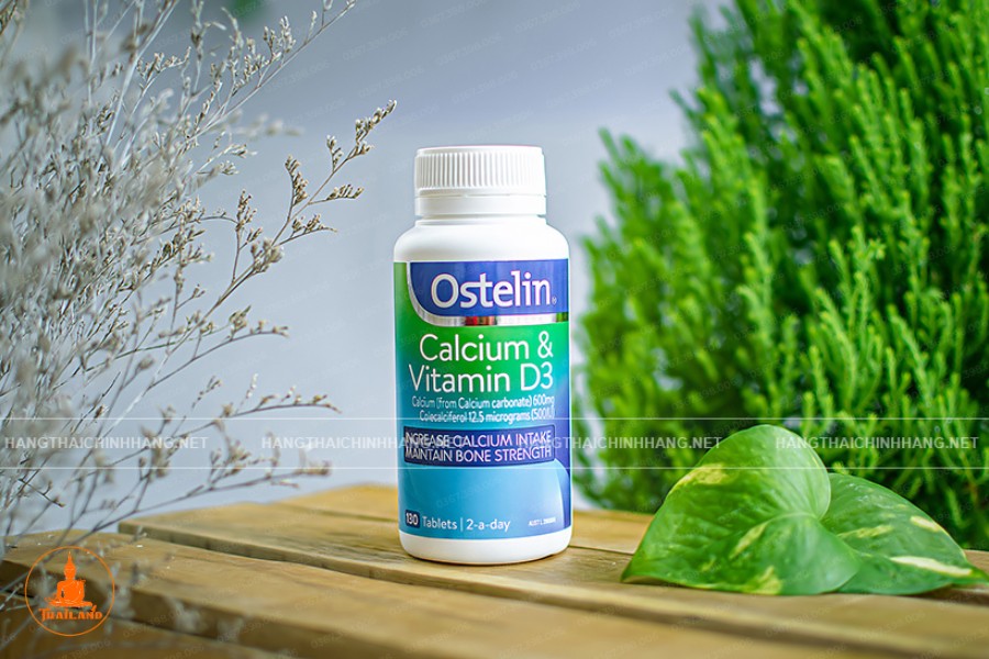 Thành phần của Ostelin Calcium & Vitamin D3 của Úc