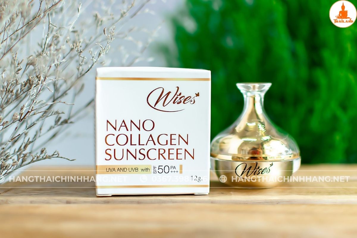 Kem Chống Nắng Wise Nano Collagen Sunscreen 
