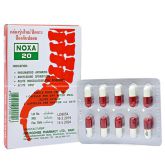 Noxa 20 Krungdheb giảm đau xương khớp (1 vỉ x 10 viên) 