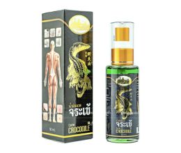 Dầu xịt cá sấu đen Crocodile 50ml mẫu mới nước xanh