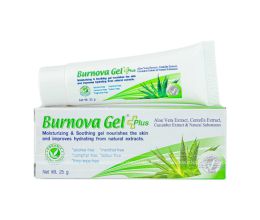 Kem trị bỏng và tái tạo da từ nha đam Burnova Gel Plus 70g