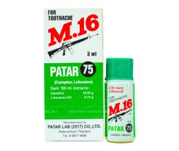 Thuốc Trị Đau Nhức Răng M16 Patar 75 hủ 3ml