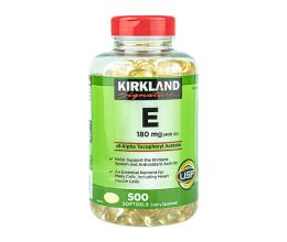  Viên uống bổ sung Vitamin E Kirkland E400 IU 500 viên