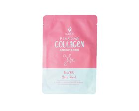 Mặt nạ giấy dưỡng sáng và trẻ hóa da scentio pink collagen (1 Miếng) 