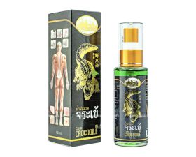 Dầu xịt cá sấu đen Crocodile 50ml mẫu mới nước xanh