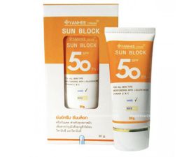 Kem chống nắng Yanhee Cream Sunblock SPF 50 PA++ tuýp 30g