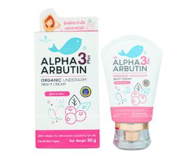 Kem thâm nách Alpha Arbutin 3 Plus Organic Underarm Night Cream 50g