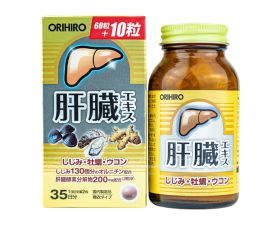 Viên uống bổ gan Shijimi Orihiro của Nhật 70 viên