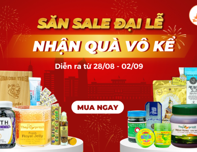 SĂN SALE ĐẠI LỄ - NHẬN QUÀ VÔ KỂ