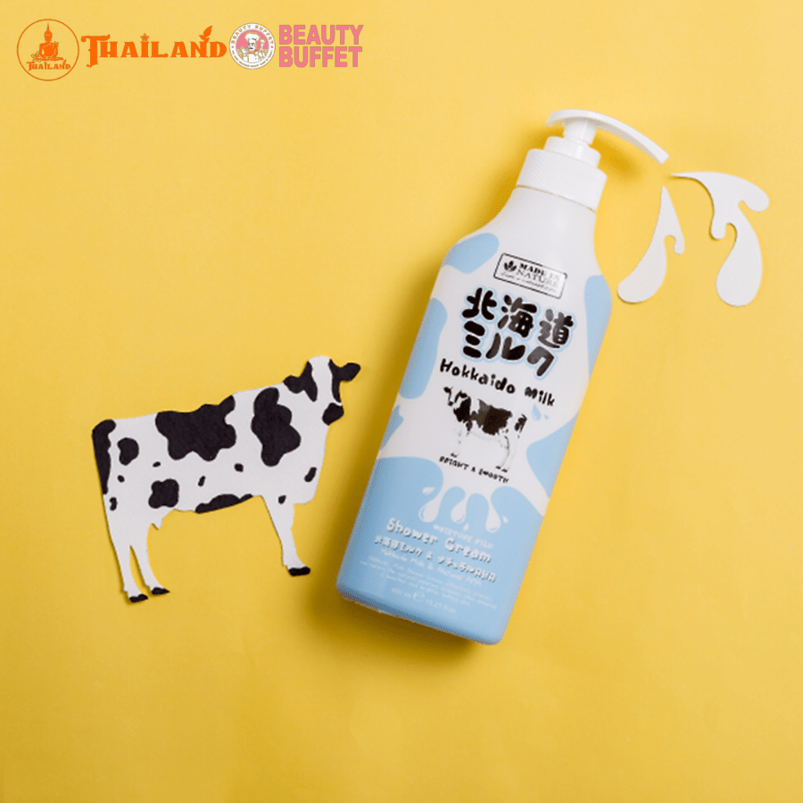 sữa tắm dưỡng ẩm và làm mịn da Hokkaido Made In Nature 