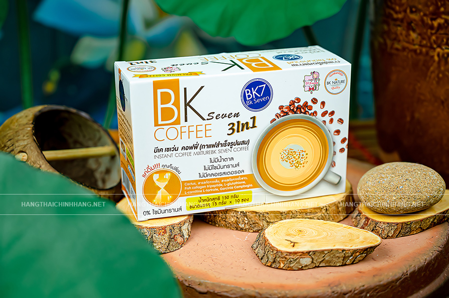 Làm thế nào để mua cà phê giảm cân BK Seven Coffee 3in1 Thái Lan chính hãng?