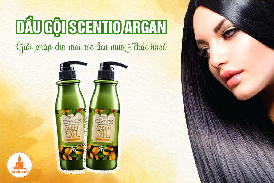 Công dụng dầu gội phục hồi tóc Scentio Hair Professional Argan Oil