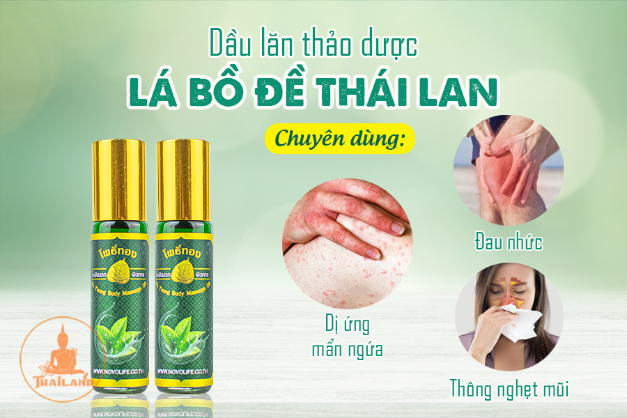 Công dụng của dầu lá bồ đề Thái Lan