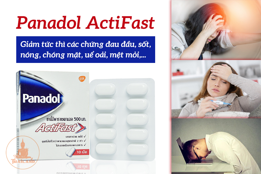 Công dụng thuốc Panadol Actifast