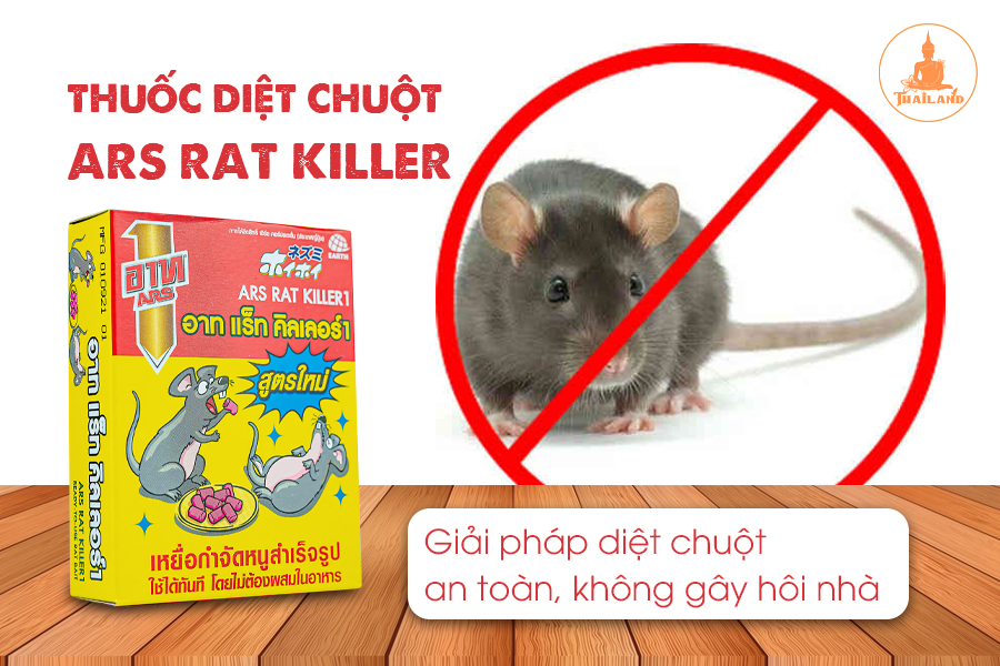 Công dụng thuốc diệt chuột Ars Rat Killer