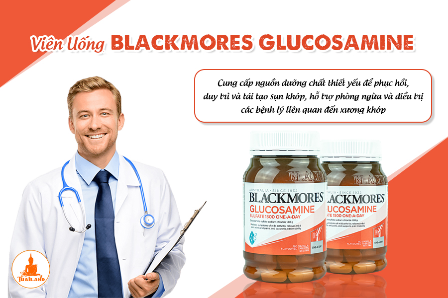 Công dụng của Blackmores Glucosamine Sulfate 1500mg One-A-Day