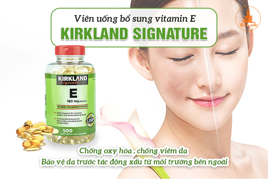 Vitamin E 400 Iu Kirkland có tác dụng gì?