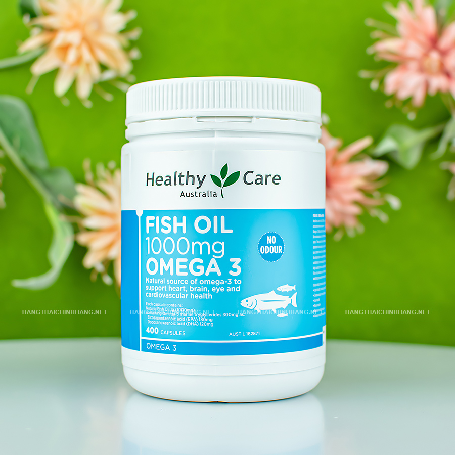 Cách sử dụng Viên uống dầu cá Healthy Care Fish Oil 1000mg Omega-3