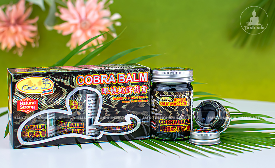Cách sử dụng dầu cù là rắn Aroma Balm Cobra