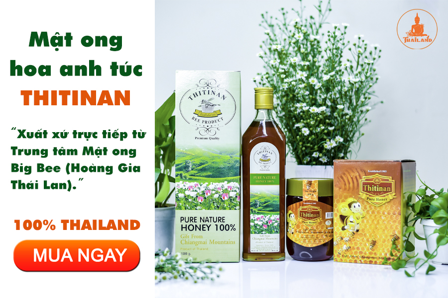 Giá mật ong hoa anh túc Thitinan Thái Lan