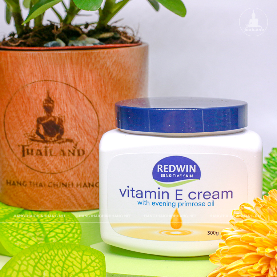 Thành phần kem dưỡng da Redwin Vitamin E