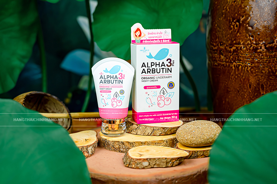 Làm thế nào để mua kem thâm nách Alpha Arbutin 3 Plus Organic Underarm Night Cream Thái Lan chính hãng?